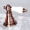 Fauceture FSC197APLAC American Patriot Widespread Bathroom Faucet, Antique Copper FSC197APLAC - alternate 3